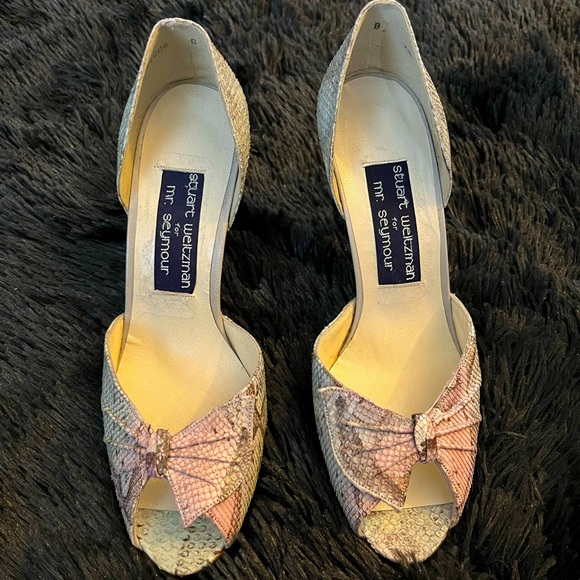 Vintage Stuart Weitzman for Mr. Seymour Heeled Sandals - Picture 2 of 7